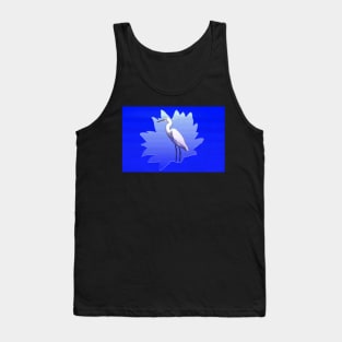 The Great white egret Tank Top